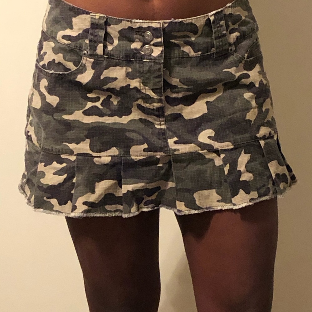 Camo skirt